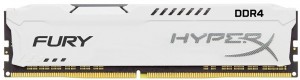 Оперативная память Kingston 8GB 2133MHz DDR4 Non-ECC 1DIMM HyperX Fury White HX421C14FW2/8