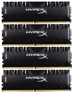 Оперативная память Kingston 64GB 2400MHz DDR4 DIMM HyperX Predator HX424C12PB3K4/64