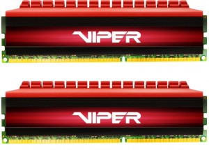 Оперативная память Patriot Memory Viper 4 DDR4 DIMM 16Gb (2x8Gb) PC4-21300 2666MHz PV416G266C5K