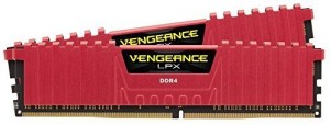 Оперативная память Corsair Vengeance LPX 2x16Gb DDR4 DIMM 2400МГц CL14 CMK32GX4M2A2400C14R