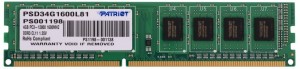 Оперативная память Patriot Memory PSD34G1600L81