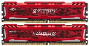 Оперативная память Crucial Ballistix Sport LT 8GB Kit (2x4GB) DDR4-2400 UDIMM BLS2C4G4D240FSE