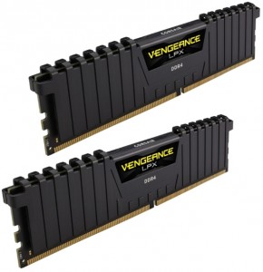 Оперативная память Corsair Vengeance LPX 8Gb (2x4Gb) DDR4 DRAM 2400 МГц C16 CMK8GX4M2A2400C16