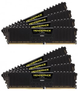 Оперативная память Corsair Vengeance LPX 64Gb (8x8Gb) DDR4 DRAM 2800 МГц C14 CMK64GX4M8B2800C14