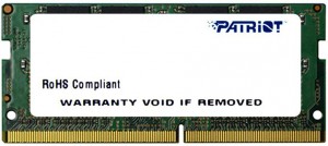 Оперативная память Patriot Memory DDR4 SO-DIMM 4Gb PC-19200 (PSD44G240081S)