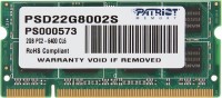 Оперативная память Patriot Memory 2GB DDR2-800 PSD22G8002S RTL