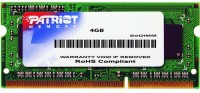 Оперативная память Patriot DDR3 1600 SO-DIMM 4Gb