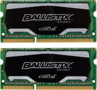 Оперативная память Crucial DDR3L SODIMM 8Gb (2x4Gb) 1866MHz PC14900 CL10 (BLS2C4G3N18AES4CEU)