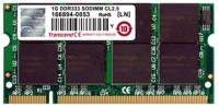 Оперативная память Transcend DDR SODIMM 512Mb PC2700 333MHz (TS64MSD64V3J)