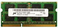 Оперативная память Micron SODIMM DDR3 PC-12800 4Gb (MT16KTF51264HZ-1G6M1)