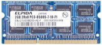 Оперативная память Elpida SoDIMM DDR3 PC-8500 2Gb