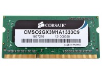 Оперативная память Corsair 2GB DDR3-1333 CMSO2GX3M1A1333C9