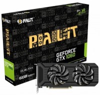 Видеокарта Palit GeForce GTX 1060 Dual 6144MB