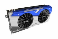 Видеокарта Palit Geforce GTX 1080 GameRock, 8Gb DDR5X, 256bit, DVI, HDMI, 3xDP, Retail (NEB1080T15P2-1040G)