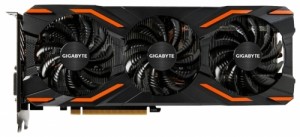 Видеокарта Gigabyte GeForce GTX 1080 1657Mhz PCI-E 3.0 8192Mb 10010Mhz 256 bit DVI HDMI HDCP (GV-N1080WF3OC-8GD)