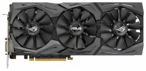 Видеокарта Asus GeForce GTX1060 STRIX 1506Mhz PCI-E 3.0 6Gb 8008Mhz 192bit DVI 2HDMI 2DP (STRIX-GTX1060-6G-GAMING)