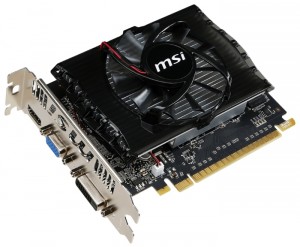 Видеокарта MSI GeForce GT 730 700Mhz PCI-E 2.0 2048Mb 1800Mhz 128 bit DVI HDMI HDCP V2 (N730-2GD3V2)