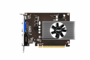 Видеокарта Palit GeForce GT 730 902Mhz PCI-E 2.0 4096Mb 2500Mhz 64bit DVIx1/mHDMIx1/CRTx1/HDCP (NE5T730013G6-2082F)