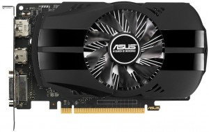 Видеокарта Asus GeForce GTX 1050TI 1290Mhz PCI-E 3.0 4096Mb 7008Mhz 128bit DVIx1/HDMIx1/DPx1/HDCP (PH-GTX1050TI-4G)