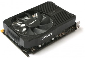 Видеокарта Zotac GeForce GTX 1050 1354Mhz PCI-E 3.0 2048Mb 7008Mhz 128 bit DVI HDMI HDCP Mini (ZT-P10500A-10L)