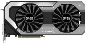 Видеокарта Palit Geforce GTX 1070 GameRock 8Gb DDR5X 256bit DVI HDMI 3xDP HDCP