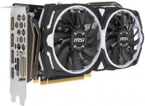 Видеокарта MSI Radeon RX 470 1230MHz PCI-E 3.0 8192Mb 6600MHz 256bit DVI HDMI HDCP (RX 470 ARMOR 8G OC)