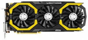 Видеокарта MSI GeForce GTX 980 Ti 1203Mhz PCI-E 3.0 6144Mb 7096Mhz 384 bit DVI HDMI HDCP (GTX 980TI LIGHTNING)