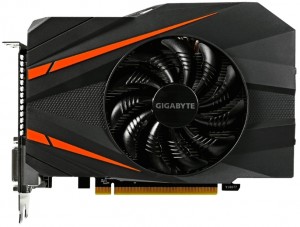 Видеокарта Gigabyte GeForce GTX 1060 1556Mhz PCI-E 3.0 6144Mb 8008Mhz 192 bit 2xDVI HDMI HDCP (GV-N1060IXOC-6GD)