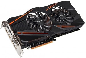 Видеокарта Gigabyte GeForce GTX 1070 1506Mhz PCI-E 3.0 8192Mb 8008Mhz 256bit DVIx1/HDMIx1/DPx3/HDCP (GV-N1070WF2-8GD)