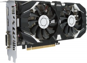 Видеокарта MSI GeForce GTX 1050 1404Mhz PCI-E 3.0 2048Mb (GTX 1050 2GT OCV1)