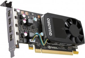 Видеокарта PNY Quadro P600 1300Mhz PCI-E 3.0 2048Mb 4000Mhz 128 bit GDDR5 4xmini-DP (VCQP600-PB)