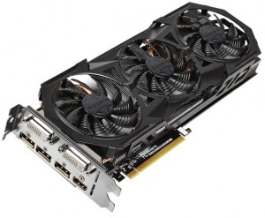 Видеокарта Gigabyte GeForce GTX 960 1241Mhz 4096Mb 7010Mhz 128bit DVI HDMI DPx3 HDCP (GV-N960WF2OC-4GD)