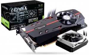 Видеокарта Inno3D GeForce GTX 1080 iChill Black 1759Mhz PCI-E 3.0 8192Mb 10400Mhz 256 bit DVI HDMI 3DP (C108B-3SDN-P6D