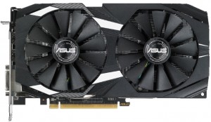 Видеокарта Asus DUAL-RX580-O8G AMD Radeon RX 580 1360Mhz PCI-E 3.0 8192Mb 8000Mhz 256 bit DVI HDMI HDCP