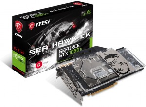 Видеокарта MSI GeForce GTX 1080 Ti 1480Mhz PCI-E 3.0 11264Mb 11124Mhz 352 bit DVI 2xHDMI 2xDP (GTX 1080 TI SEA HAWK