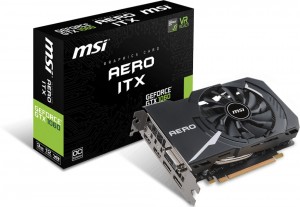 Видеокарта MSI GTX 1060 Aero ITX 3G OC