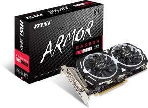 Видеокарта MSI RX 470 Armor 4G