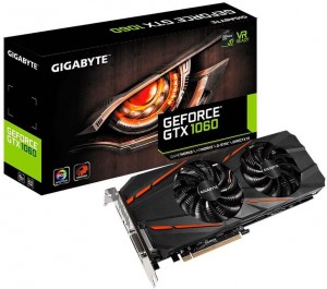 Видеокарта Gigabyte GeForce GTX 1060 WF D5 1506Mhz PCI-E 3.0 6144Mb 8008Mhz 192 bit DVI HDMI 3DP (GV-N1060D5-6GD)