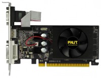 Видеокарта Palit GeForce GT 610 810Mhz PCI-E 2.0 1024Mb 1070Mhz 64 bit 300W VGA DVI HDMI HDCP (NEAT6100HD06-1193F)