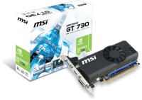 Видеокарта MSI GeForce GT 730 PCI Express 2.0 1006Mhz 2Gb GDDR5 64bit DVI-D VGA HDMI (N730K-2GD5LP/OC)