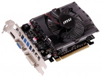 Видеокарта MSI GeForce GT 630 810Mhz PCI-E 2.0 4096Mb 1000Mhz 128 bit VGA DVI HDMI HDCP (N630GT-MD4GD3)