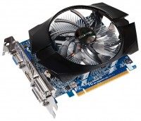 Видеокарта Gigabyte GeForce GTX 650 1110Mhz PCI-E 3.0 1024Mb 5000Mhz 128 bit 400W VGA 2xDVI HDMI HDCP (GV-N650OC-1GI)