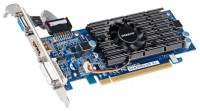 Видеокарта Gigabyte GeForce 210 590Mhz PCI-E 2.0 1024Mb 1200Mhz 64 bit DVI HDMI HDCP (GV-N210D3-1GI)