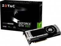 Видеокарта Zotac GeForce GTX 980 1126Mhz PCI-E 3.0 4096Mb 7010Mhz 256 bit DVI HDMI HDCP