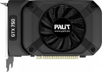 Видеокарта Palit GeForce GTX 750 STORMX 1085Mhz PCI-E 3.0 1024Mb 5100Mhz 128 bit DVI miniHDMI VGA HDCP