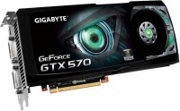 Видеокарта Gigabyte   GTX570 GDDR5 1280Mb 320 bit RTL