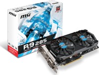 Видеокарта MSI R9 285 2GD5T OC 945Mhz PCI-E 3.0 2048Mb 1000/5500 5500Mhz 256 bit 2xDVI HDMI HDCP