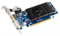 Видеокарта Gigabyte Radeon HD 5450 650Mhz PCI-E 2.1 1024Mb 1333Mhz 64 bit 400W VGA DVI HDMI HDCP (GV-R545D3-1GI)