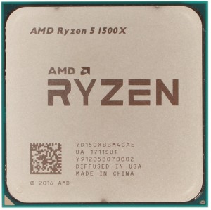 Процессор AMD Ryzen 5 1500 X4 Summit Ridge (3500Mhz/AM4/L3 16384Kb) YD150XBBM4GAE Tray