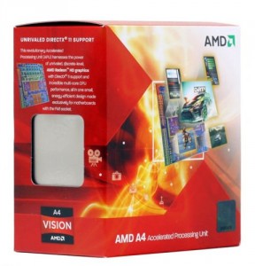 Процессор AMD A4-5300 Trinity (3400MHz/FM2/L2 1024Kb) AD5300OKHJBOX Box